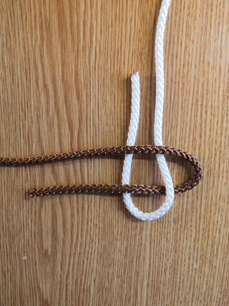 STEP 2 on How to Tie Japanese Square Knot