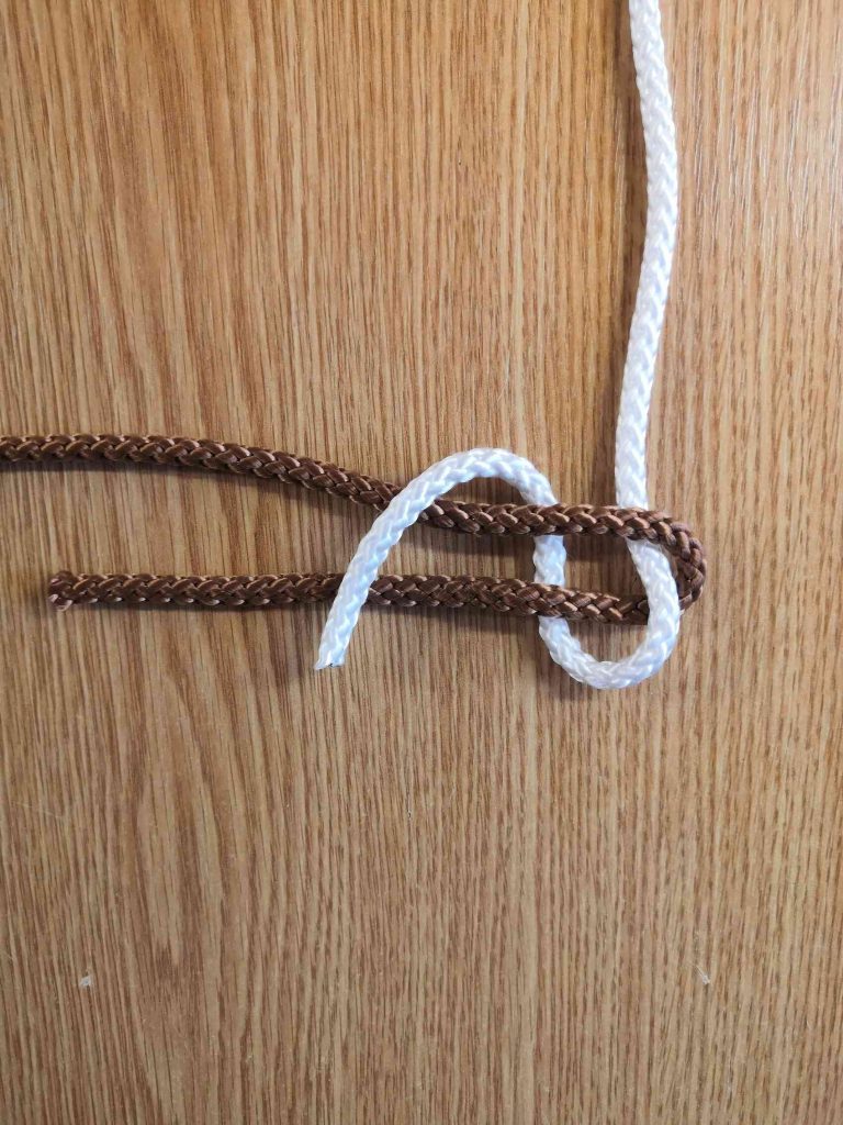 STEP 3 on How to Tie Japanese Square Knot 